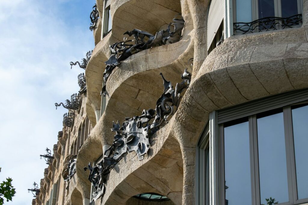 Detalle arquitectónico de Barcelona